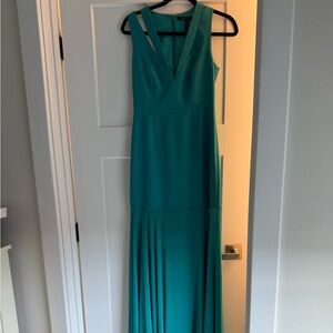BCBGMAXAZRIA Orlena Emerald Gown